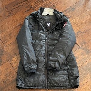 CANADA GOOSE Women's Black Hooded Jacket